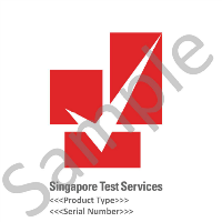 STS label sample