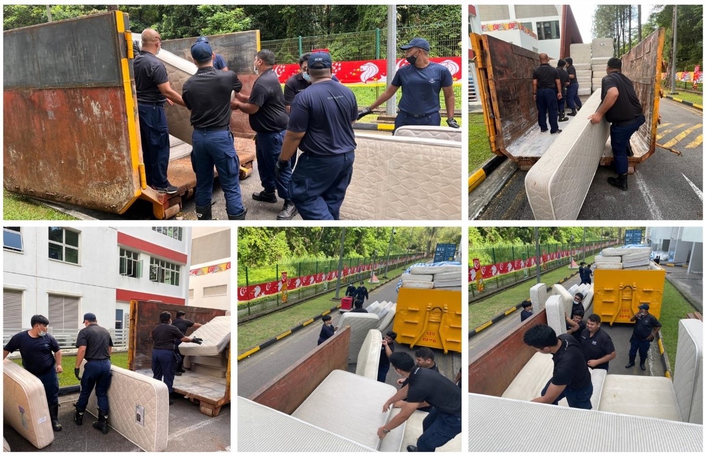 Disposal of old mattresses