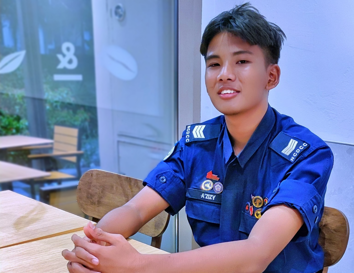 Corporal (NCDCC) A’zizy Mui’zzuddin Bin Munawar