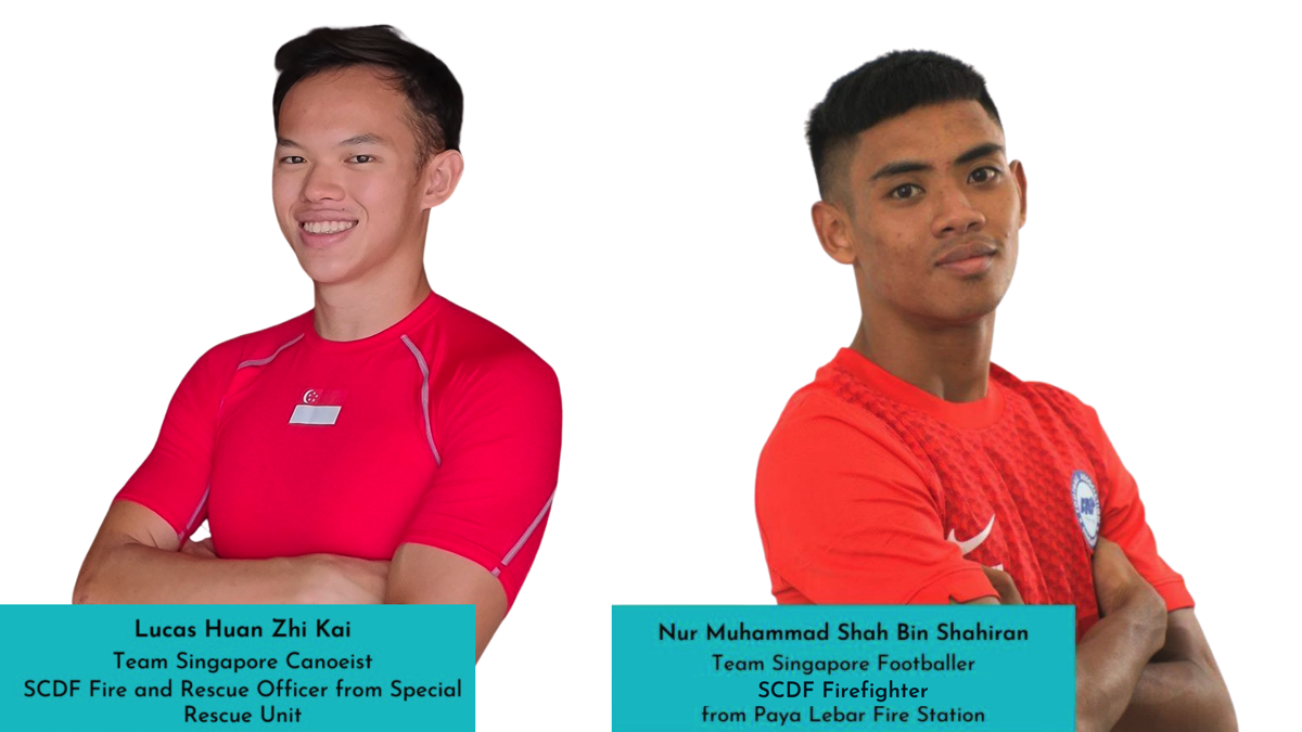SEA Games Athletes from SCDF