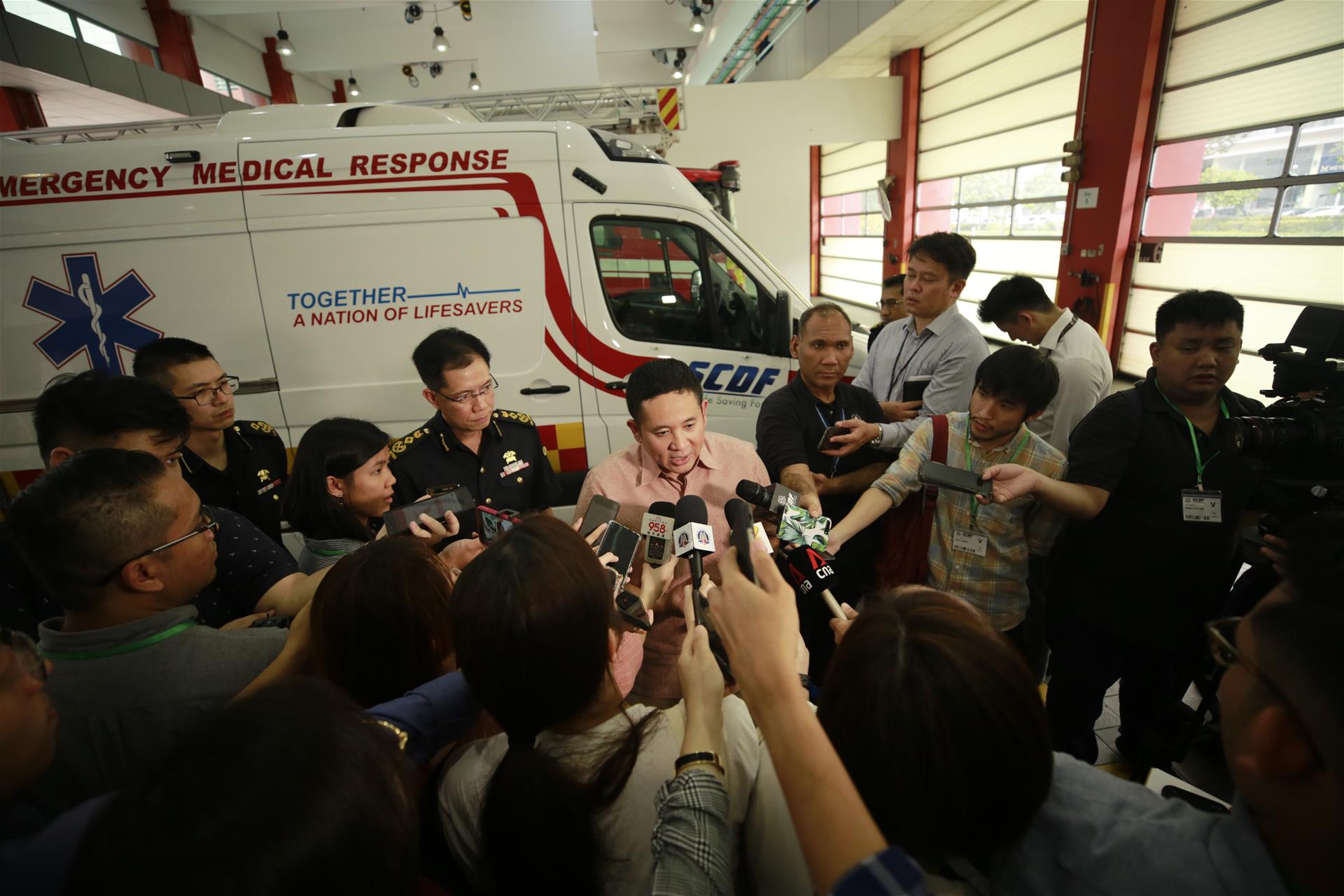 Mr Amrin Amin SPS Visit @ HQ SCDF 7 Mr Amrin Amin SPS Visit @ HQ SCDF 7
