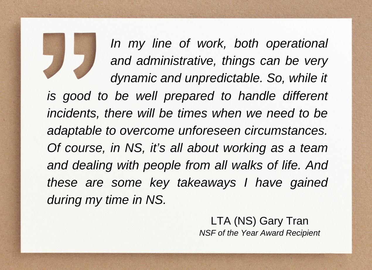 Gary Tran's Quote