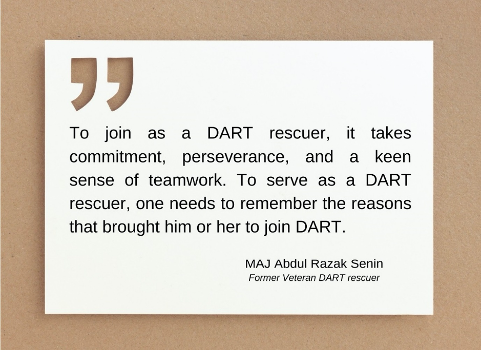 MAJ Razak's Quote