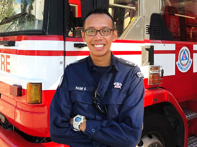 Civil Defence Academy Instructor Puts Others Before Himself