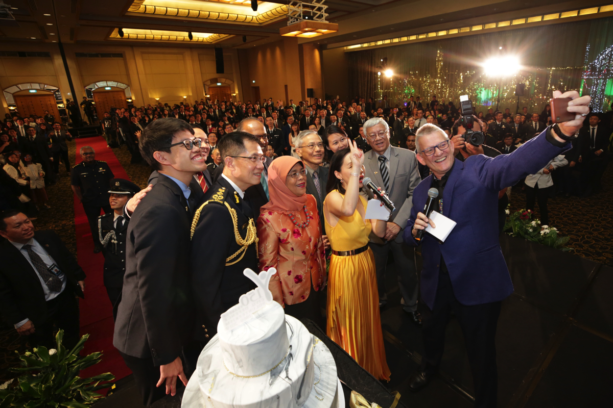 A ‘wefie’ with Mdm President