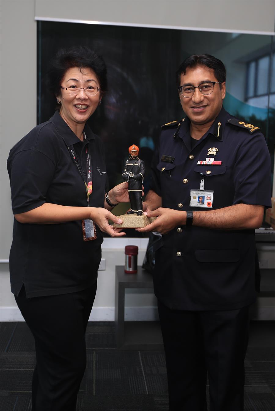 SCDF Visit to Temasek Polytechnic @ Temasek Poly 18