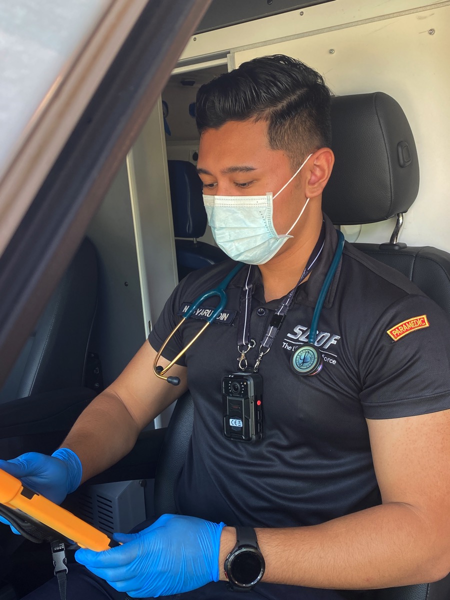 SGT3 Nasyaruddin with the OMNII