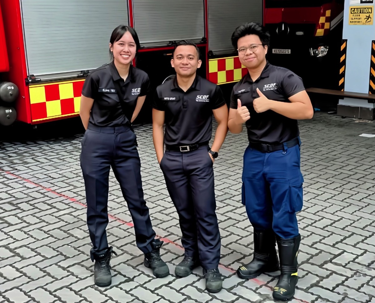 At the Alexandra Fire Station At the Alexandra Fire Station